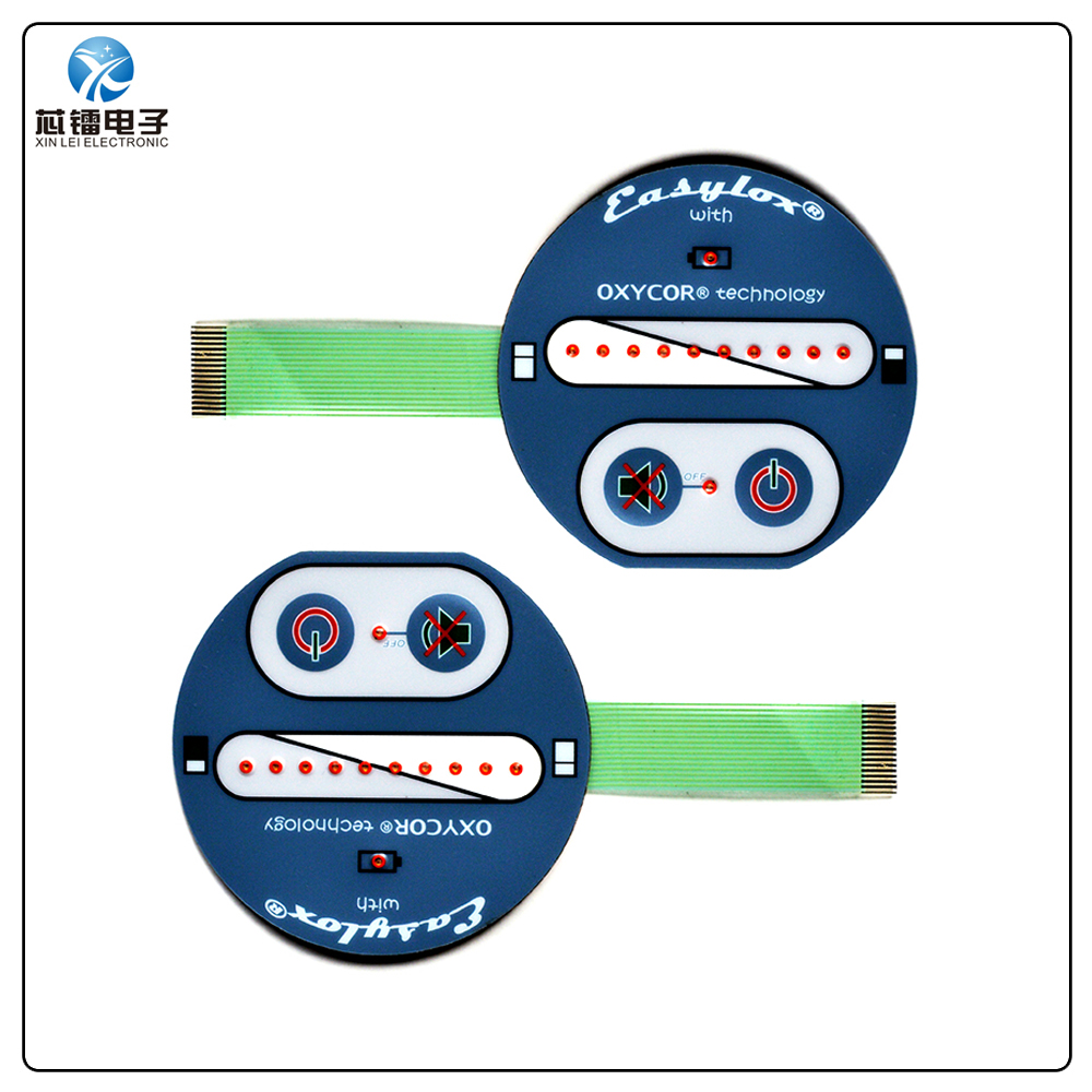 Membrane Switch With LED